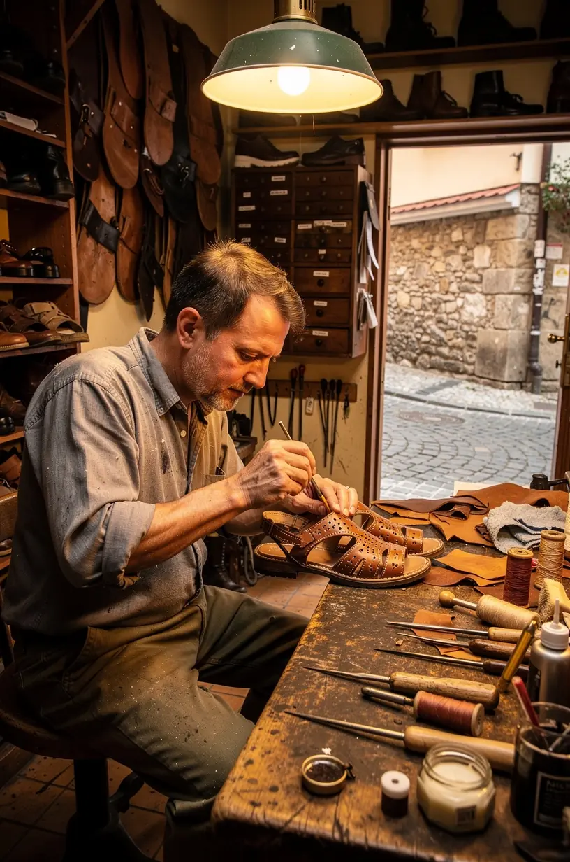 Leather conditioning process for extended shoe life